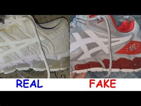 how to spot fake asics running shoes|false asics shoes.